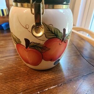 Knott’s Berry Farm Fruit Motif Ceramic Kitchen Canister